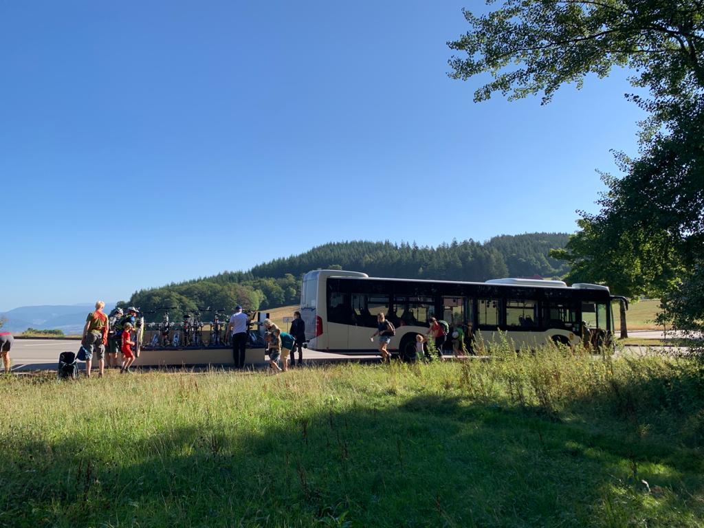 Freizeitbus Geisberg Fahrradmitnahme SWEG